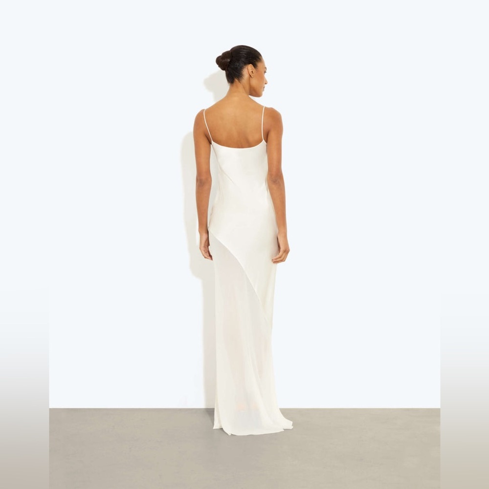 Rat& Boa Ruba Ivory Slip Maxi Dress NWOT - Picture 6 of 10